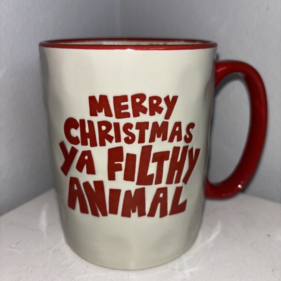 Home Alone Merry Christmas Ya Filthy Animal Coffee Mug Christmas 20 oz NEW - Picture 2 of 4